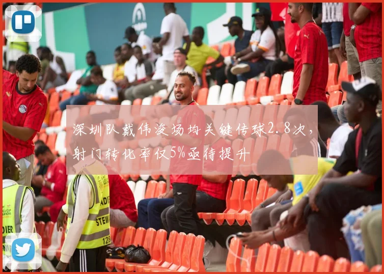深圳队戴伟浚场均关键传球2.8次,射门转化率仅5%亟待提升